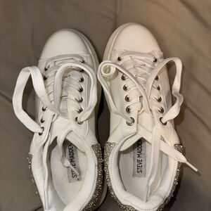 Steve Madden White Sneakers